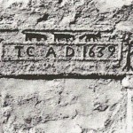 Stone Inscription on Timothy Cragg's Homestead, Wyersdale, England